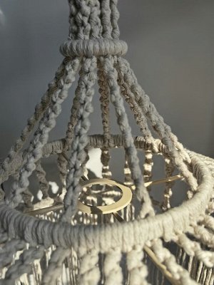 Люстра-абажюр макраме. Handmade. Эксклюзив