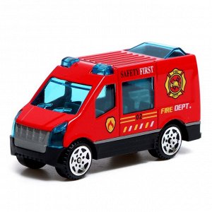 Машинки металлические «Пожарная служба», 6 шт., масштаб 1:64
