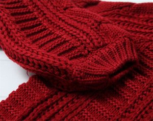 Свитер Стильный укороченный свитер крупной вязки.
Размер 44-46
