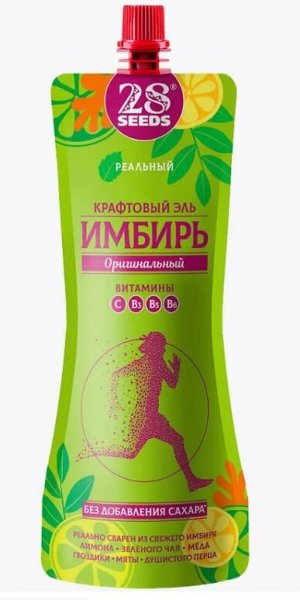 Напиток Имбирный крафтовый эль "Оригинальный" дой-пак 250мл
