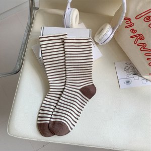 Носки высокие, женские, хлопок