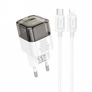 Комплект зарядных устройств C131A Platinum Core с двумя портами PD30W + QC3.0 (от C до iP) (европейский стандарт)