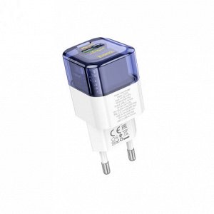 Двухпортовое зарядное устройство C131A Platinum Core PD30W + QC3.0 (европейский стандарт)