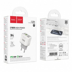 Зарядное устройство C135A Panshi PD20W + QC3.0 (европейский стандарт)