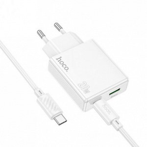 Комплект зарядных устройств C142A Qingying PD20W + QC3.0 (C-C) (европейский стандарт)