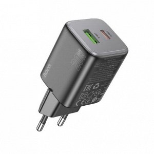 Зарядное устройство N41 Mingyang PD20W + QC3.0 (европейский стандарт)