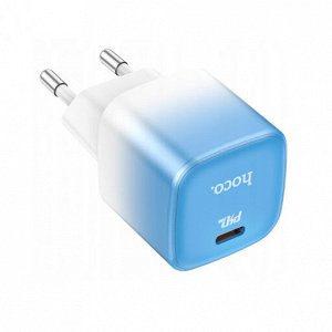 Комплект зарядного устройства C101A small ice cube с одним портом PD20W (от C до iP) (европейский стандарт)