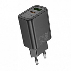 Зарядное устройство N61 Hechang PD20W + QC3.0 (европейский стандарт)