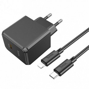 Комплект зарядных устройств CS13A Auchan с одним портом PD20W (от C до iP) (европейский стандарт)