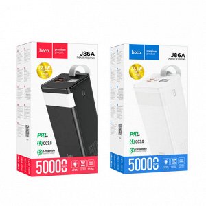 Портативный аккумулятор HOCO J86A Power Master, 50000 мА⋅ч, черный