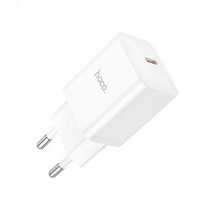 Сетевое зарядное устройство HOCO N27 Innovative 1xUSB-C, 20W, белый
