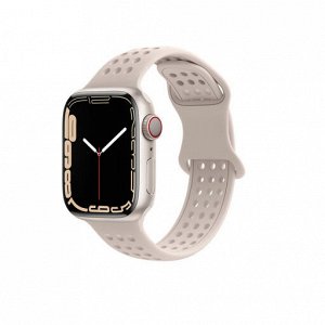 IWatch WA08
Гибкий однотонный силиконовый ремешок серии honeycomb (44/45/46/49 мм)