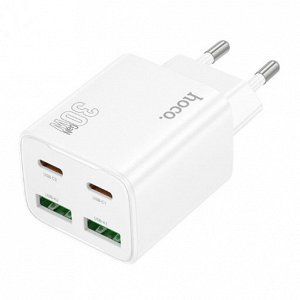 Четырехпортовое зарядное устройство N56 Rongchuang PD30W (2C2A) (европейский стандарт)