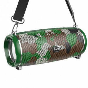Портативная колонка HOCO HC2 Xpress, Bluetooth, камуфляж+зеленый