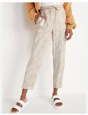 Брюки лён Old Navy