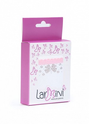 LARMINI Носки LR-S-158290, цвет белый/розовый