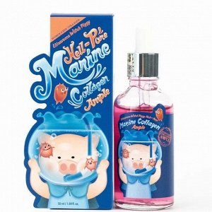 Сыворотка с морским коллагеном 95% Elizavecca Witch Piggy hell-pore marine collagen ample 50мл