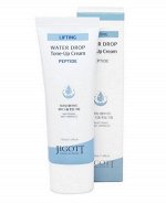Крем для лица тонизирующий с пептидами Jigott Lifting Peptide Water Drop Tone Up Cream 50мл