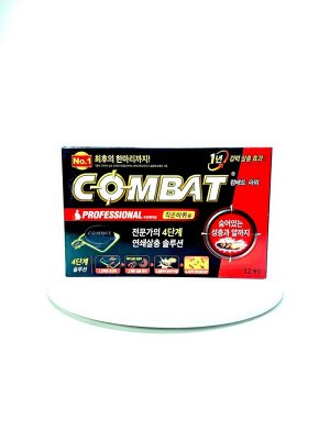 Combat Professional (красный) Инсектицидное средство от тараканов, 12шт*1,5г