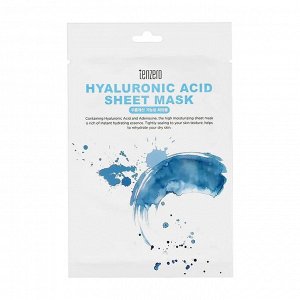 TENZERO SHEET MASK HYALURONIC ACID Маска д/лица, 25ml