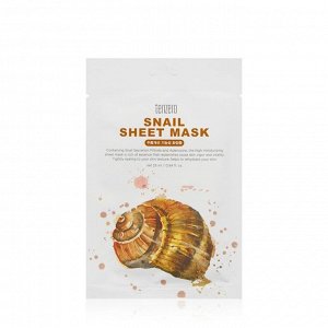 TENZERO SHEET MASK SNAIL Маска д/лица, 25ml