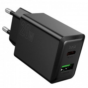 Зарядное устройство N69 Anxin PD20W + QC3.0 (европейский стандарт)