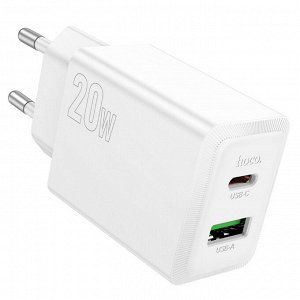 Зарядное устройство N69 Anxin PD20W + QC3.0 (европейский стандарт)
