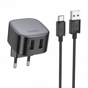 Комплект двухпортовых зарядных устройств CS31A Ruiyi (Type-C) (европейский стандарт)