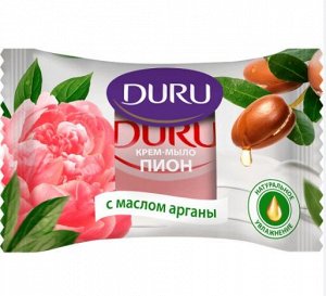 DURU SOFT SENSATION мыло Пион с Маслом арганы  80г