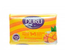 DURU SOFT SENSATION мыло Персик-Манго 80 гр