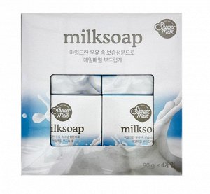 Мыло для душа с молочным ароматом Shower Mate Soap white Milk Scent 90г
