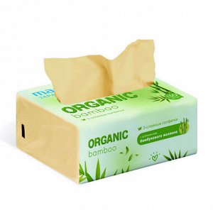 Салфетки бумажные MARABU Bamboo 3-х слойные 130шт.