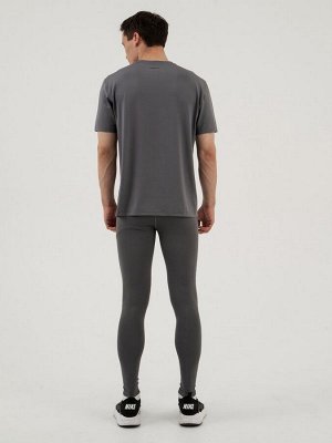 Футболка мужская Resport 46, базовая, со вставками, серая