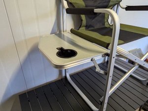Кресло складное со столиком  Easy Life [85х50х80см, 3.3кг, до 120кг, Оксфорд]