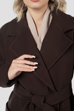 01-12043 Пальто женское демисезонное "Classic Reserve" (пояс)