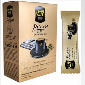 Вьетнамский Ароматный Кофе Латте G7 Gold 252 гр
