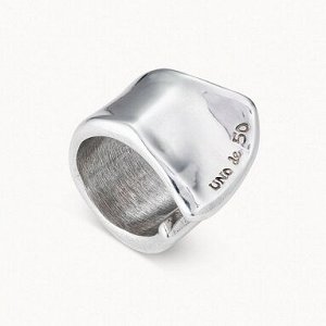 Кольцо UNOde50 ANI0248 "Трещина" XL Серебряный цвет
