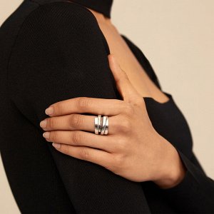 Кольцо UNOde50 ANI0639 "Остров Маратуа" XXL Серебряный цвет