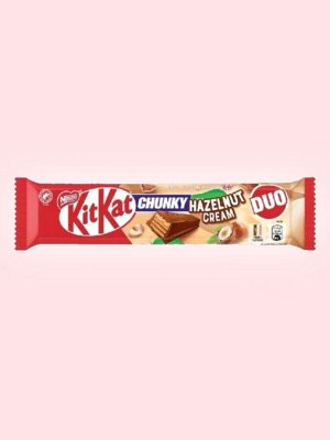 Вафельный батончик Kit Kat Duo Кит Кат Чанки ДУО Крем фундук 68 гр