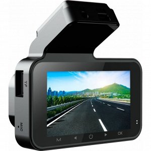 Видеорегистратор ARTWAY AV-304 FullHD, 2Мп, 1920x1080, обзор 140°, экран 3", Wi-Fi, G-сенсор (датчик удара), 1 камера