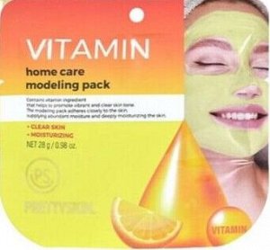 Pretty Skin Home Care Modeling Pack Vitamin 28гр - Альгинатная маска с витаминами