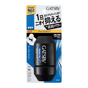 Роликовый дезодорант-антиперспирант Gatsby Premium Type с антибактериальным эффектом без аромата 60мл