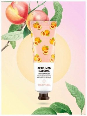 Pretty Skin Perfumed Natural Hand Cream Peach 30мл - Парфюмированный крем для рук с ароматом персика