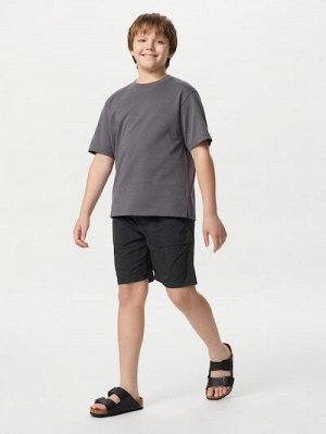 UNIQLO - детские шорты на резинке - 09 BLACK