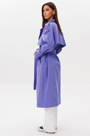 Плащ Плащ Kivviwear 431101 Лаванда 
Состав: ПЭ-26%; Хлопок-72%; Эластан-2%;
Сезон: Лето
Рост: 170

Удлиненный жакет плащевого типа из премиального джинса Tiffany идеальный синтез классической элегант