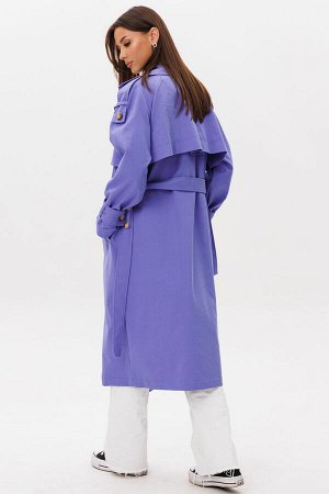 Плащ Плащ Kivviwear 431101 Лаванда 
Состав: ПЭ-26%; Хлопок-72%; Эластан-2%;
Сезон: Лето
Рост: 170

Удлиненный жакет плащевого типа из премиального джинса Tiffany идеальный синтез классической элегант