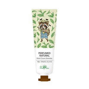 Pretty Skin Perfumed Natural Hand Cream Green Tea 30мл - Крем для рук с экстрактом зелёного чая