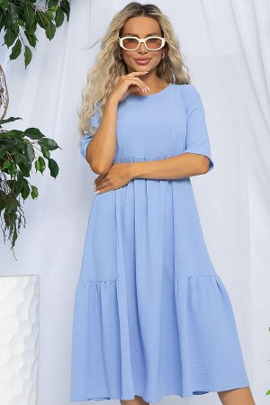 Платье Воздушный поцелуй (голубое) П13093-18М
