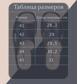 Тапочки мужские из натуральной кожи