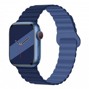 IWatch WA22
Гибкий двухсекционный силиконовый ремешок с классической пряжкой и магнитным покрытием серии Flexible (44/45/46/49 мм)